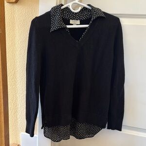 LOFT layered sweater